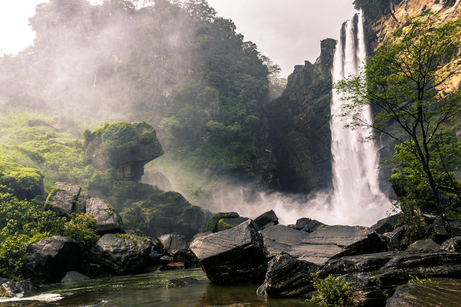 Dunhinda Falls